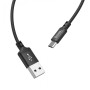 Кабель USB - Micro USB HOCO X14 Times speed 1.7A Чёрный