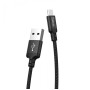 Кабель USB - Micro USB HOCO X14 Times speed 1.7A Чёрный