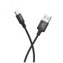 Кабель USB - Micro USB HOCO X14 Times speed 1.7A Чёрный