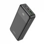 Внешний аккумулятор Power bank HOCO J102A 20W 20000 Mah + QC03 батарея зарядка Чёрный