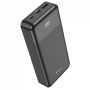 Внешний аккумулятор Power bank HOCO J102A 20W 20000 Mah + QC03 батарея зарядка Чёрный