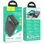 Внешний аккумулятор Power bank HOCO J102A 20W 20000 Mah + QC03 батарея зарядка Чёрный