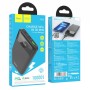 Внешний аккумулятор Power bank HOCO J102 Cool figure 20W 10000 Mah + QC03 батарея зарядка Чёрный