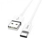 Кабель для зарядки USB на Type-C HOCO X64 3A Lightweight Белый