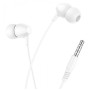 Наушники проводные вакуумные HOCO M94 universal earphones with microphone Белые