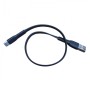 Кабель зарядный Baseus Flat Type-C Cable Fast Data Sync Charging 0.25м (CATZY-A01) Чёрный Оригинал