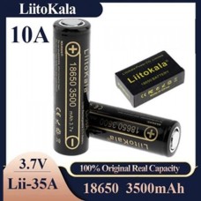 Аккумулятор высокотоковый 18650 LiitoKala Lii-35A 3500mAh 10A Оригинал