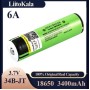 Аккумулятор 18650, LiitoKala NCR 34B-JT, 3400mAh Без защиты Оригинал