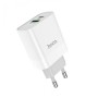 Сетевое зарядное устройство Hoco C80A Rapido PD18W+QC3.0 charger set Type-C to Lightning