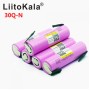 Аккумулятор 18650, LiitoKala 30Q-N, 3000mAh, с контактами под пайку Оригинал