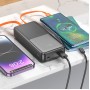 Внешний аккумулятор Power bank HOCO J119A 20000mAh PD22,5W+быстрая зарядка батарея зарядка Чёрный