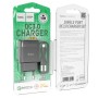 Зарядное устройство Hoco C72Q Glorious быстрая зарядка QC3.0 18W (1USB/3A) с кабелем MicroUSB Черный