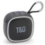 Портативная Bluetooth-колонка TG659 BT/USB/TF/FM 5W с ремешком Чёрная