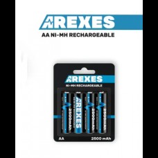 Аккумулятор АА Arexes (2500mAh) 1.2v (NI-MH) пальчик