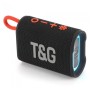 Портативная Bluetooth колонка TG396 5W радио с подсветкой Черная