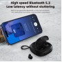 Портативная Bluetooth колонка с наушниками TG813, с функцией speakerphone, радио Черная