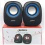 Компьютерные колонки JEDEL JD-M600 Чёрные с синим