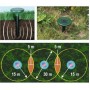 Ультразвуковой отпугиватель грызунов кротов Solar Rodent Repeller 2 шт комплект