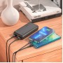 Внешний аккумулятор Power bank HOCO J101A Astute 22.5W 20000mAh PD22,5W+QC3.0 батарея быстрая зарядка Чёрный