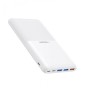 Внешний аккумулятор Power bank VEGER S22 супертонкий 20000mAh выход PD20W вход PD18W/QC18W Белый