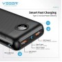 Портативное зарядное устройство Power Bank VEGER VP2039PD 20000mAh, PD20W+QC