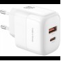 Сетевое зарядное устройство XO L138 - 30W PD USB-C & 18W QC USB-A быстрая зарядка