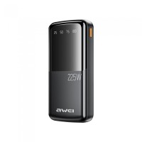 Внешний аккумулятор Power bank AWEI P13K 20000mAh PD22,5W+быстрая зарядка батарея зарядка Черный