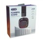 Беспроводные наушники Powerful Sound XY-30 Чёрные, с подсветкой