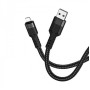 Кабель HOCO U110 Lightning 2,4A 1,2m Черный