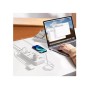 Сетевой удлинитель фильтр CP05 на 6 розеток, 4 USB, 1Type-C, 2 метра Белый