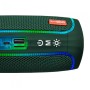 Портативная беспроводная Bluetooth колонка с LED подсветкой TG288 Тёмно-зелёная