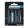 Аккумулятор АА Arexes (1000mAh) 1.2v (NI-MH) пальчик