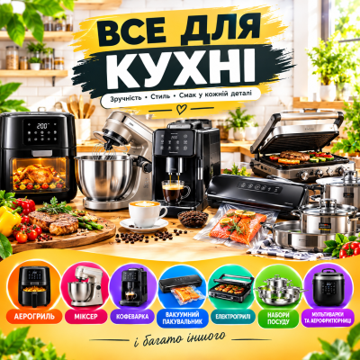 ВСЕ ДЛЯ КУХНІ