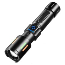 Ліхтар ручний FLUORESCENCE BL-611-TG, індикація заряду, 1x26650/3xAAA, ЗУ Type-C, zoom