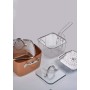 Сковорідка-фритюрниця квадратна з кришкою TOP KITCHEN BN-8001