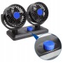 Автомобильный вентилятор CAR SMALL FAN 12V F30 Двойной вентилятор на приборную панель 12 В