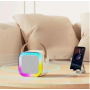 Портативная колонка с 2-мя караоке микрофонами и RGB подсветкой Winso K12 10W Bluetooth, USB, microSD, AUX,