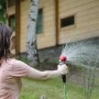 Пистолет-распылитель для полива, 8 функций + адаптер с резьбой 1/2", 3/4" и 2 коннектора для шланга
