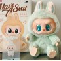 Лабубу мягкая игрушка брелок Labubu Мятный Плюшевый брелок 15 см