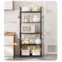Полка стеллаж для кухни напольная на 5 ярусов 50х170х30см Storage rack XL-1330