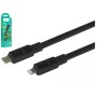Кабель USB Hoco X84 PD Type-C to Lightning Черный