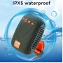 Портативная Bluetooth колонка TG392 5W с велокреплением радио Темно-зеленая