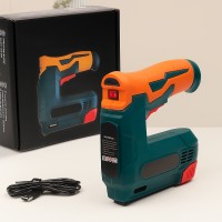 Бездротовий цвяхозабивач-степлер 2-в-1 Cordless Nailer Stapler 21 в 1, акумуляторний