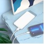 Внешний аккумулятор Power bank HOCO J100 10000 mAh батарея зарядка Белый