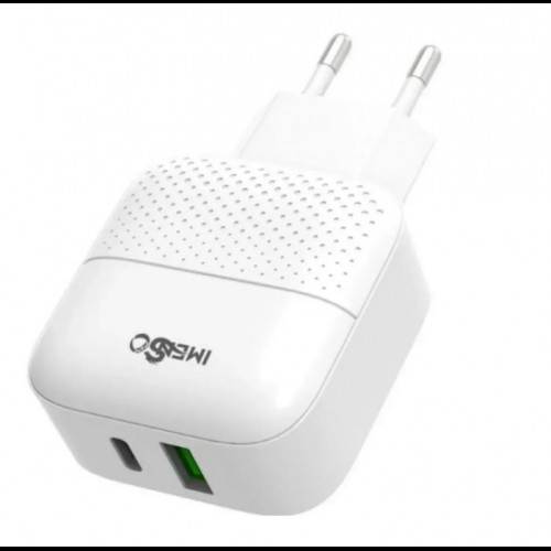 Зарядное устройство 30W USB+Type-C IMS-C3004 блок питания Белый