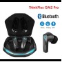 Беспроводные спортивные вакуумные наушники Lenovo Thinkplus GM2 Pro TWS, Bluetooth в кейсе Черные