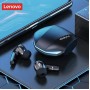 Беспроводные спортивные вакуумные наушники Lenovo Thinkplus GM2 Pro TWS, Bluetooth в кейсе Черные