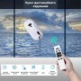 Робот на акумуляторі для миття вікон з пультом керування й автоматичним розпиленням води, 8 насадок