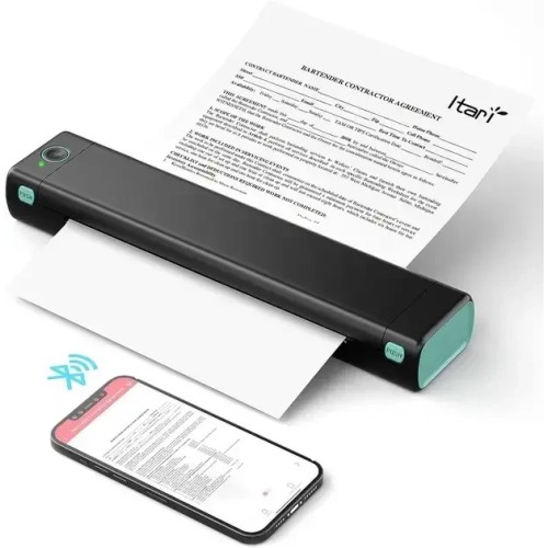 Акумуляторний термопринтер моментального друку з друком Bluetooth і USB M15 A4