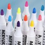 Набір яскравих акрилових маркерів Acril-48 насичених кольорів для творчості та художніх проєктів